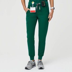 Figs Women's Hunter Green Zamora Jogger Scrub Pants Size Large